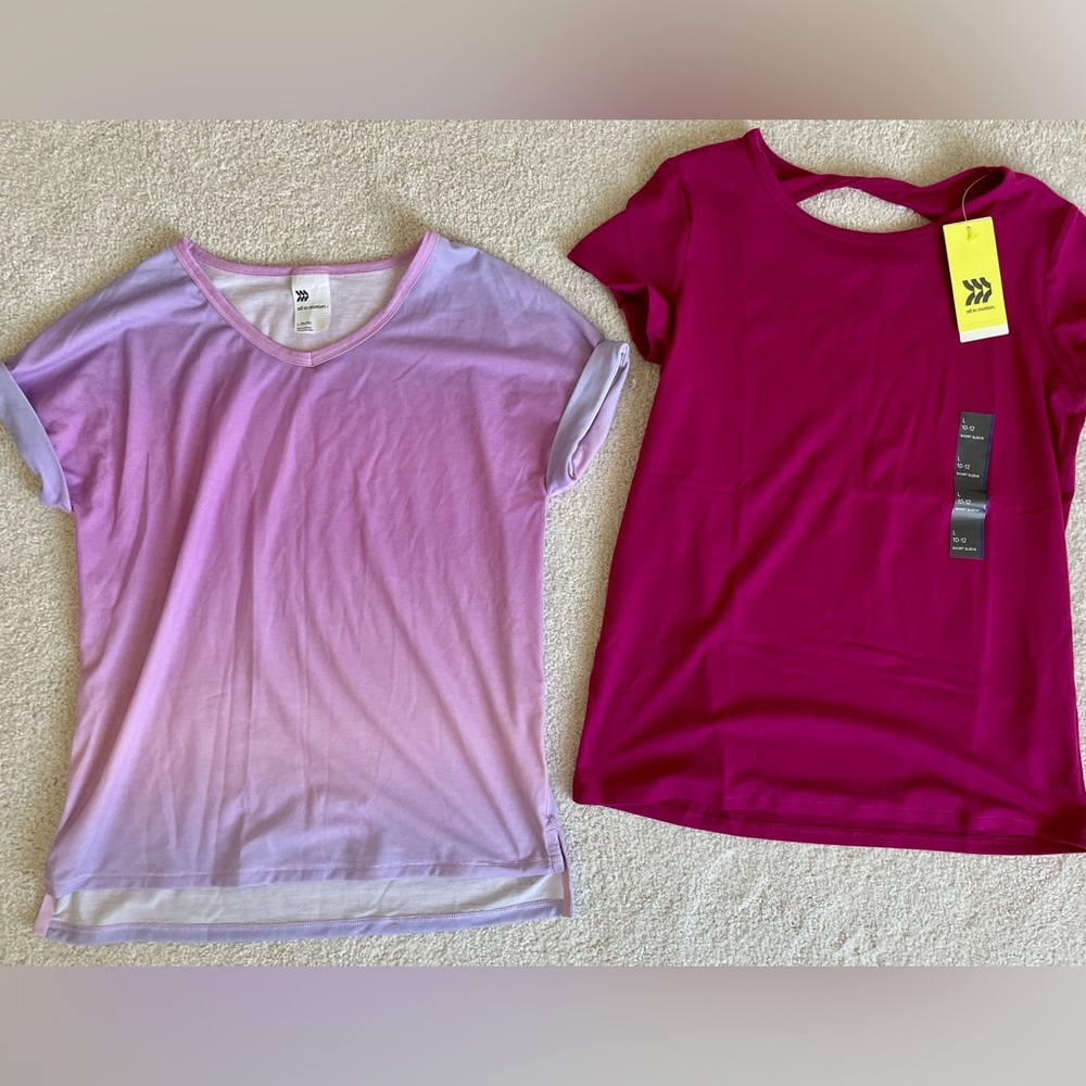 Set of All in Motion Athletic tops